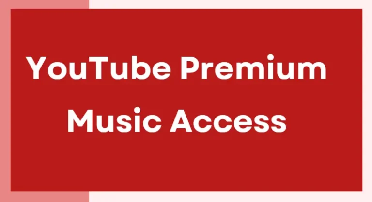 youtube premium music access
